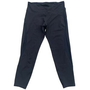 💜 Old Navy Active Elevate Go-Dry Black Leggings Cropped/Capri Size XL